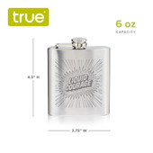 Liquid Courage Stainless Steel Flask