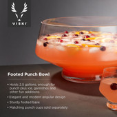 Footed Punch Bowl by Viski®