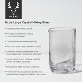 Extra Large Crystal Mixing Glass by Viski®