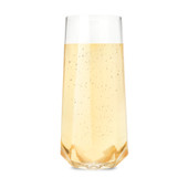 Faceted Crystal Stemless Champagne Flutes by Viski®