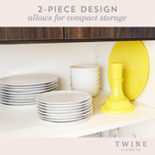 Yellow Melamine Cake Stand