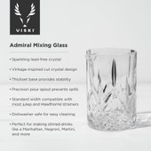 Admiral Mixing Glass by Viski