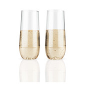 Flexi: Stemless Champagne Flute Set