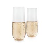 Flexi: Stemless Champagne Flute Set