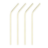 Gold Cocktail Straws by Viski®