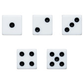 Playing Dice by True Set of 5