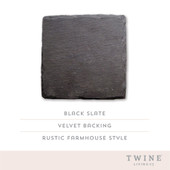 Square Slate Coasters by Twine®