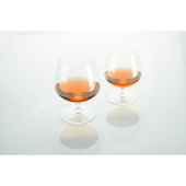 Crystal Wingback Brandy Glasses by Viski®