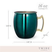 Emerald Moscow Mule Mug by Twine®