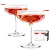 Faceted Crystal Coupes by Viski®