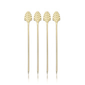 Gold Art Deco Cocktail Picks by Viski®