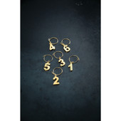 Gold Plated Wine Charms by Viski®