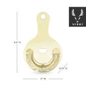 Gold Hawthorne Strainer by Viski®