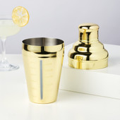 Gold Measured Shaker by Viski