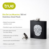 Dia De Los Muertos Flask by True