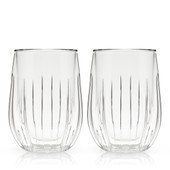 Double Walled Wine Glasses by Viski