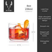 Crystal Negroni Glasses by Viski®