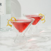 Double Walled Martini Glasses by Viski