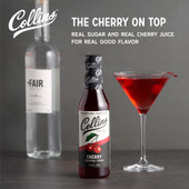 12.7 oz. Cherry Cocktail Syrup by Collins