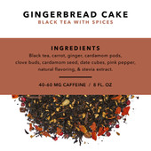 Gingerbread Cake Loose Leaf Tea Tins by Pinky Up