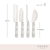 Tiles Cheese Knife Set by Twine®