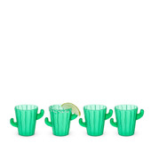 Cactus Shot Glasses, Set of 4 by True Zoo