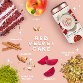 Red Velvet Loose Leaf Tea Tins by Pinky Up