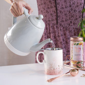 Noelle Ceramic Electric Tea Kettle by Pinky Up®