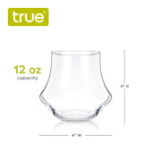 Whiskey Glasses, Set of 4 by True