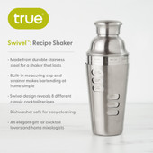 Swivel Recipe Shaker by True