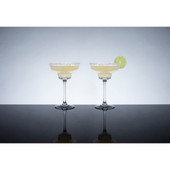 Angled Crystal Margarita Glasses by Viski®