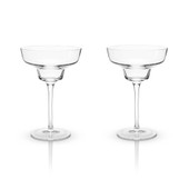 Angled Crystal Margarita Glasses by Viski®