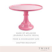 Pink Melamine Cake Stand