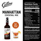 32 oz. Manhattan Cocktail Mix by Collins