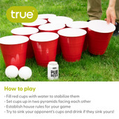 Giant Beer Pong Kit by True