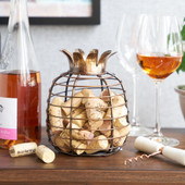 Juicy Pineapple Cork Holder by True