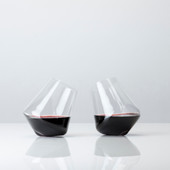 Rolling Crystal Wine Glasses by Viski®