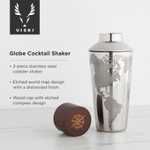 Globe Shaker by Viski