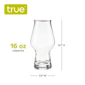 IPA Beer Glasses, Set of 4 by True