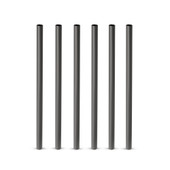 Gunmetal Lowball Straws by Viski