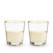 Gilded Glass Tumbler Set by Twine