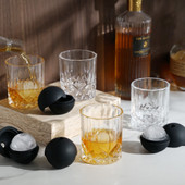 Liquor Glass and Ice Sphere Box Set by Viski