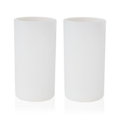 Flexi Clear Silicone Highball Tumblers by True