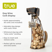 Dog Wine Cork Display