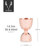 Copper Canterbury Jigger by Viski®