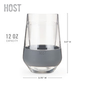 Wine FREEZE XL in Gray (set of 2) by HOST®