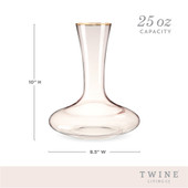 Rose Crystal Decanter by Twine