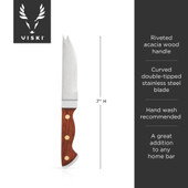 Acacia Bartender Knife by Viski®