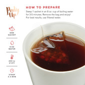 Raspberry Truffle Pyramid Tea Sachets by Pinky Up