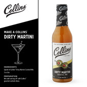 12.7 oz. Dirty Martini Cocktail Mix by Collins